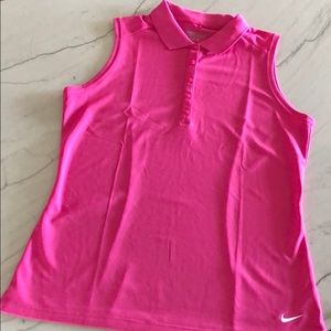NIKE GOLF sleeveless shirt